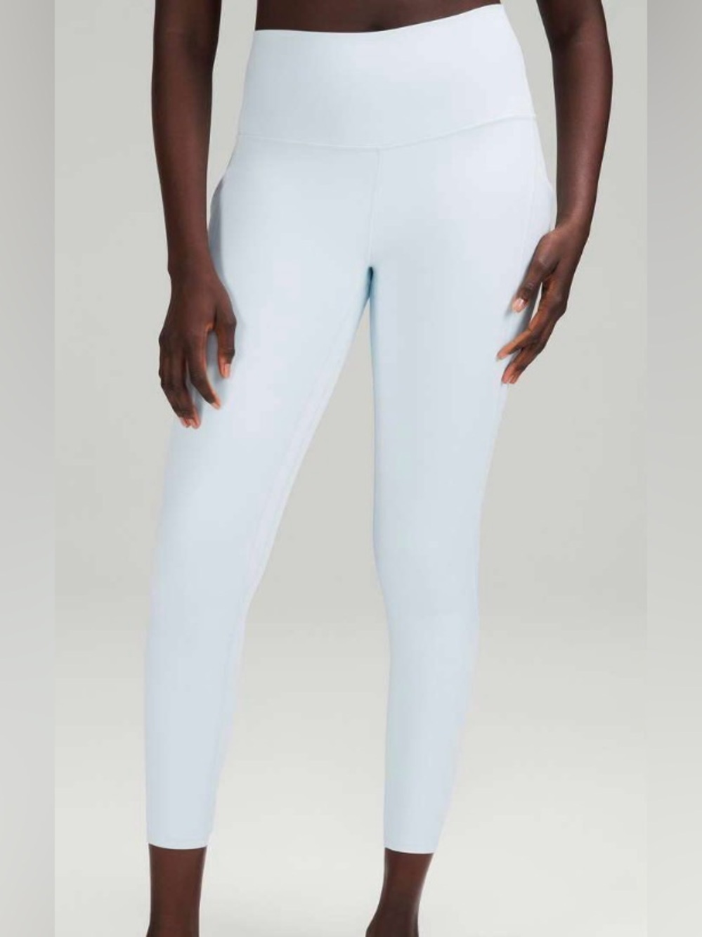 Lululemon Align High-Rise Pant with Pockets 25" Powder Blue Women’s Size 12